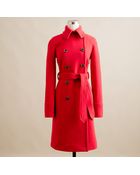 J.Crew Stadium-cloth Boulevard Trench - Lyst