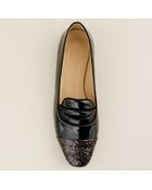 J.Crew Darby Glitter-toe Penny Loafers - Lyst