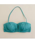 J.Crew Ruched Bandeau Top - Lyst