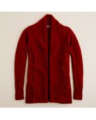 J.Crew Cashmere Shawl-collar Cardigan - Lyst
