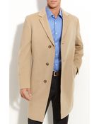 John W. Nordstrom® Grant Wool & Cashmere Topcoat - Lyst