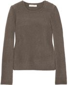 Inhabit Paneled Wool-blend Sweater - Lyst