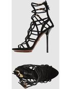 Emilio Pucci Platform Sandals - Lyst