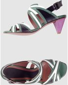 Marni High Heeled Sandals - Lyst