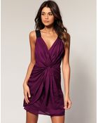 ASOS Collection Asos Mini Dress in Colour Block - Lyst