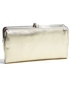 Hobo International Lauren Double Frame Wallet - Lyst