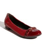 Attilio Giusti Leombruni Ballerina Flat - Lyst