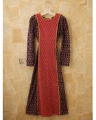 Free People Vintage Indian Batik Dress - Lyst