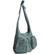 Alexander Wang Leather Donna Zipper Hobo - Lyst