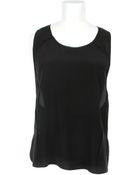 Alexander Wang Silk Ropped Tank Top - Lyst