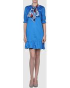 Love Moschino Short Dress - Lyst