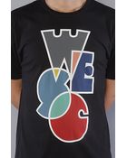 Wesc The Happy Overlay Tee in Black - Lyst