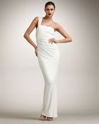 Donna Karan New York Twist One-shoulder Gown - Lyst