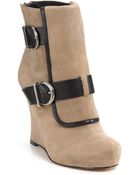 House Of Harlow Arissa Wedge Booties - Lyst
