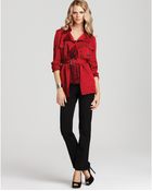 Michael Kors Michael Short Trench Coat & More - Lyst