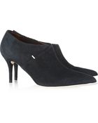 Calvin Klein Kenzie Suede Ankle Boots - Lyst