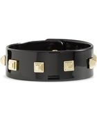 Tory Burch Wide Resin Cuff Bracelet - Lyst
