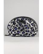 Betsey Johnson The Cheetah-licious Lg Cosmetic Bag - Lyst