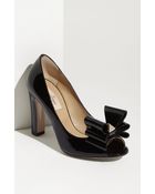 Valentino Studded Versailles Peep Toe Pump - Lyst