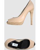Moschino Pumps with Open Toe - Lyst