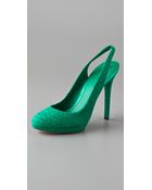 B Brian Atwood Felicite Sling Back Pumps - Lyst