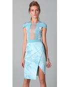 Dion Lee Perspective Interlock Dress - Lyst