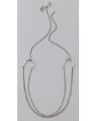 Low Luv X Erin Wasson Double Sided Crescent Necklace - Lyst