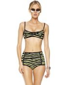 Michael Kors Zebra-print Retro Bikini - Lyst