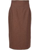 Krizia Poi... Vintage High Waisted Skirt - Lyst