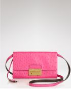Michael Kors Gia Puhslock Clutch - Lyst
