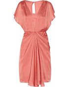 Temperley London Venus Draped Silk Dress - Lyst