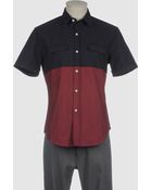 Band of Outsiders Short Sleeve Shirt - Lyst