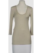 Donna Karan New York Long Sleeve Tshirt - Lyst