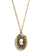 ModCloth Wish Cameo True Necklace - Lyst