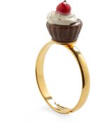 ModCloth Cupcake Runneth Over Ring - Lyst