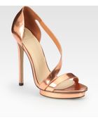 B Brian Atwood Strappy Sandals - Lyst