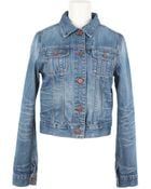 J Brand x Christopher Kane Faded Denim Jacket - Lyst