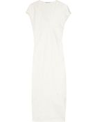 Narciso Rodriguez Textured-crepe Dress - Lyst