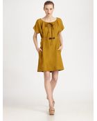 Fendi Belted Dress - Lyst