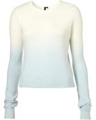 Topshop Dipdye Angora By Boutique - Lyst