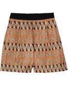 Giambattista Valli Patterned Woven Shorts - Lyst
