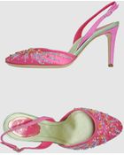 Rene Caovilla Slingbacks - Lyst