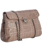 Prada Clay Antiqued Nappa Leather Chain Strap Shoulder Bag - Lyst