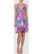 Versus Short Dress - Lyst
