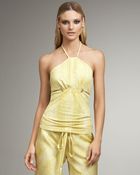 Roberto Cavalli Halter Top - Lyst