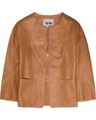 Acne Studios Ryah Leather Jacket - Lyst