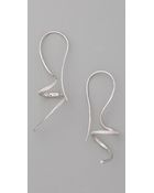 Tom Binns Bejeweled Curly Earrings - Lyst