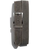 1901 Suede Belt - Lyst