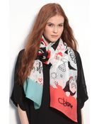 Diane von Furstenberg Valencia Silk Scarf - Lyst