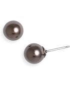 Givenchy Aqua Glass Pearl Stud Earrings - Lyst